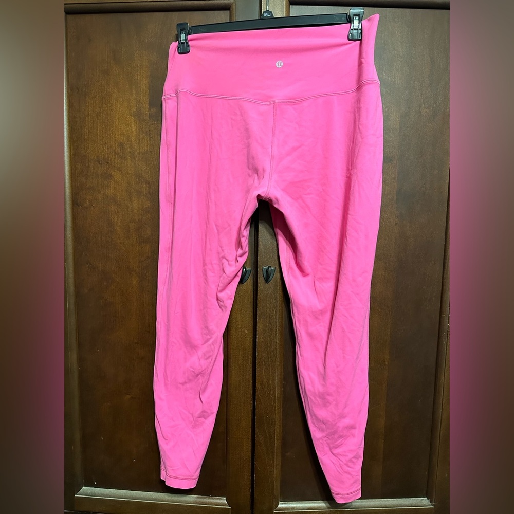 Sonic Pink Lululemon align leggings